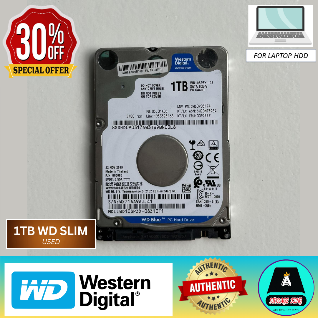 1TB SEAGATE BARRACUDA 7200RPM HARDRIVE 2.5 FOR LAPTOP