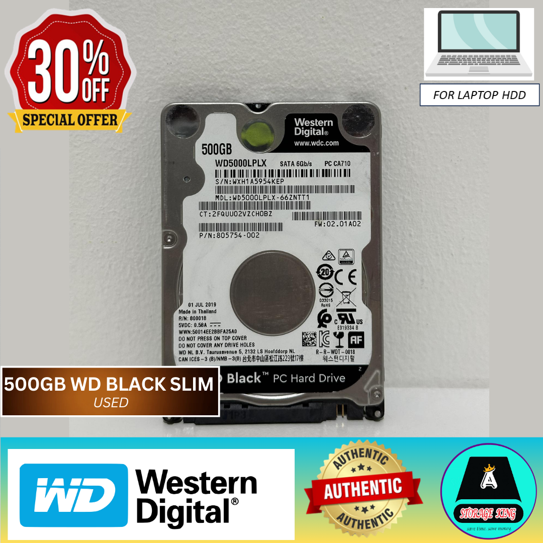 1TB SEAGATE BARRACUDA 7200RPM HARDRIVE 2.5 FOR LAPTOP