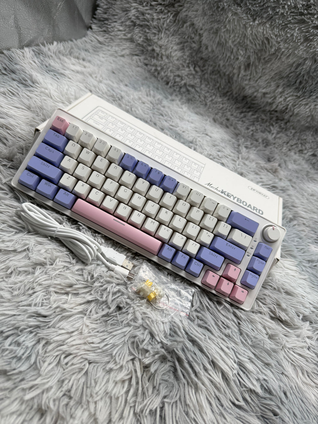 ZIFRIEND ZA68 Pro Wireless — Hot-Swappable 68-Key Mechanical Gaming Keyboard
